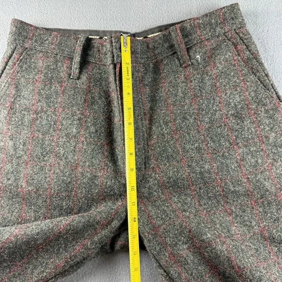 Vintage LaBonville Pants 35x29 Guide Maine Wool Plaid Hunting Forestry Logging